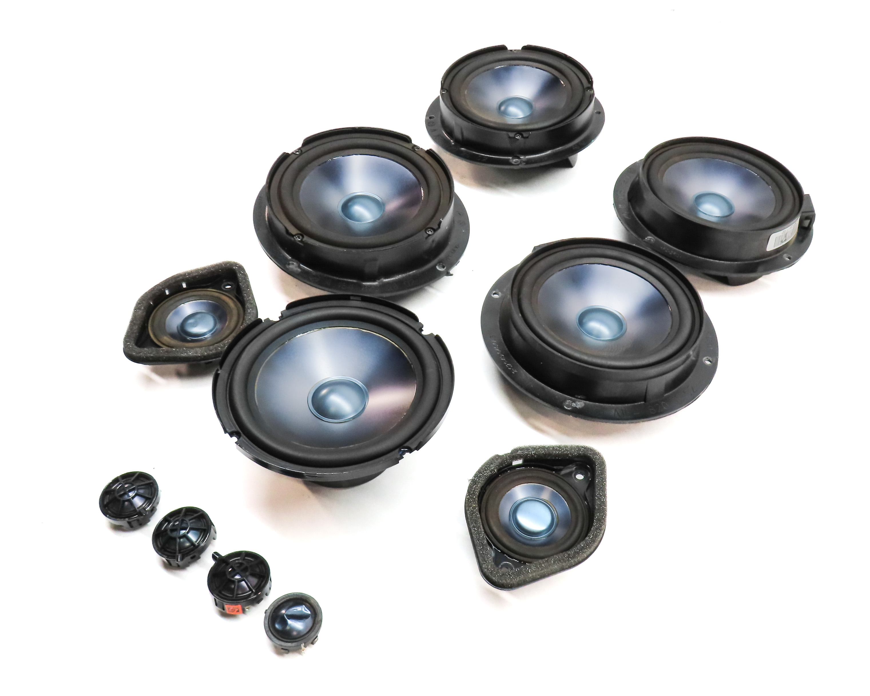 06 MERCEDES ML350 (W164) LOGIC 7 AUDIO RADIO STEREO SOUND SYSTEM SPEAKER SET/11 — exact item pictured